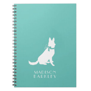 German Shepherd Dog Puppy Notebook