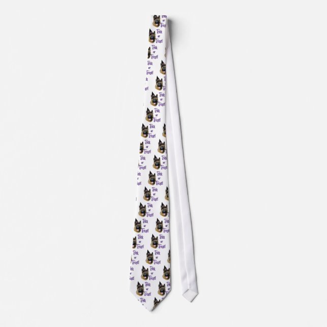 German Shepherd Dog (sable) Trick Tie (Front)