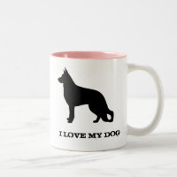 German Shepherd Dog Silhouette Custom