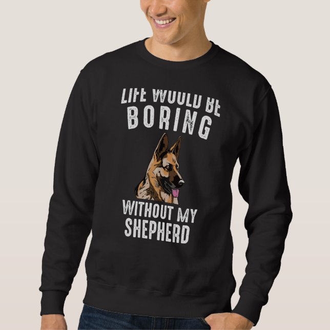 German shepherd dog sweatshirt (Front)