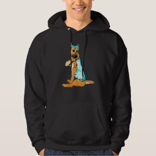 German Shepherd Dog Tattoo I Love Mum Mother's Day Hoodie