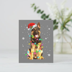 German Shepherd Dog Tree Christmas Sweater Xmas