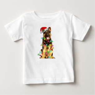 German Shepherd Dog Tree Christmas Sweater Xmas Do