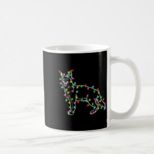 German Shepherd Dog Tree Christmas Sweater Xmas Do Coffee Mug