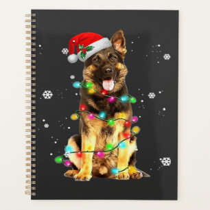 German Shepherd Dog Tree Christmas Sweater Xmas Do Planner
