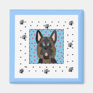 German Shepherd Dog Tshirts and Gifts Magnet