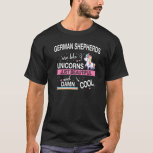 German Shepherd Dog Unicorn T-Shirt