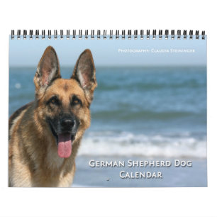 German Shepherd Dog wall calendar