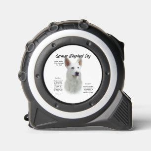 German Shepherd Dog (wht) History Design 1
