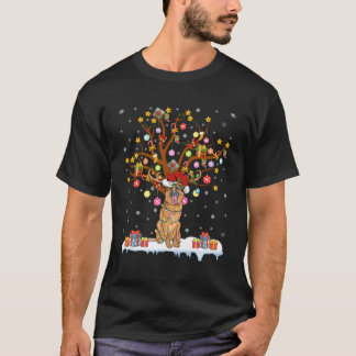 German Shepherd Dog Xmas Gift German Shepherd Tree T-Shirt