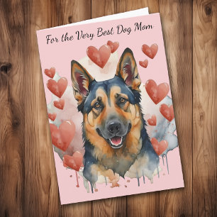 German Shepherd Dog You Make My Tail Wag Holiday Card