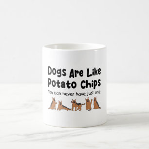 German Shepherd Dogs Are Like Potato K9 Lovers Coffee Mug