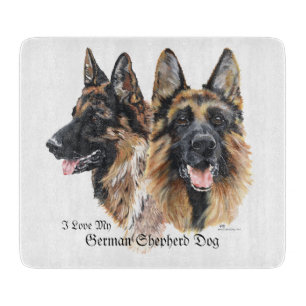 German Shepherd Dogs Cutting Board