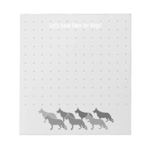 German Shepherd Dogs Notepad
