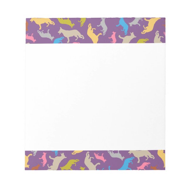German Shepherd Dogs Notepad (Front)