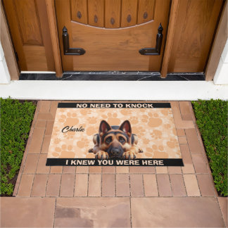 German Shepherd Doormat