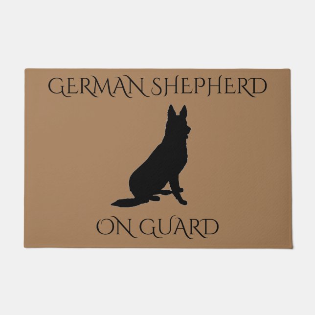 German Shepherd doormat! Doormat (Front)