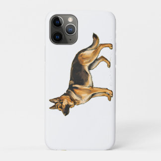 German Shepherd Double-Sided Throw Pillow iPhone 11 Pro Case