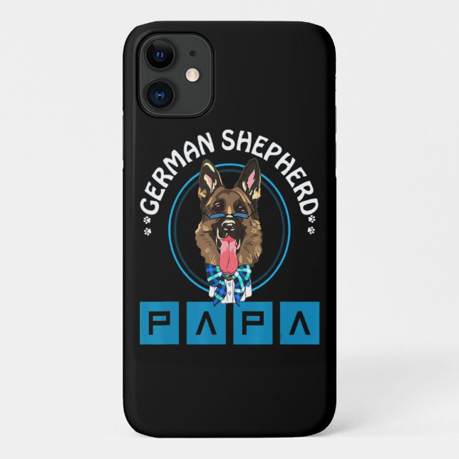 German Shepherd Essential Case-Mate iPhone Case (Back)