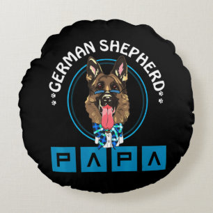 German Shepherd Essential Round Cushion