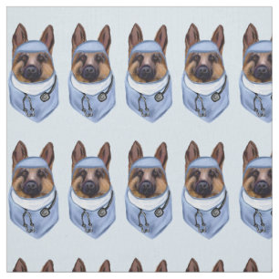 GERMAN SHEPHERD FABRIC