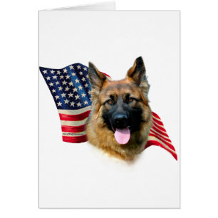 German Shepherd Flag