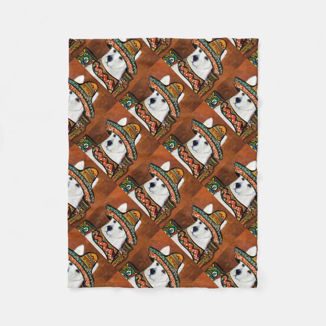German Shepherd       Fleece Blanket (Front)
