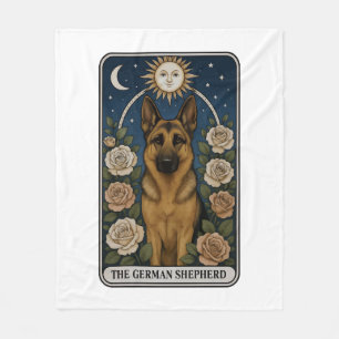 German Shepherd Fleece Blanket