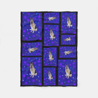 German Shepherd Fleece Blanket