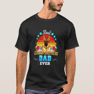 German Shepherd Floral T-Shirt