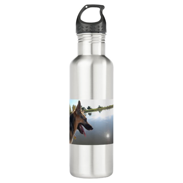German Shepherd Friend 710 Ml Water Bottle (Front)
