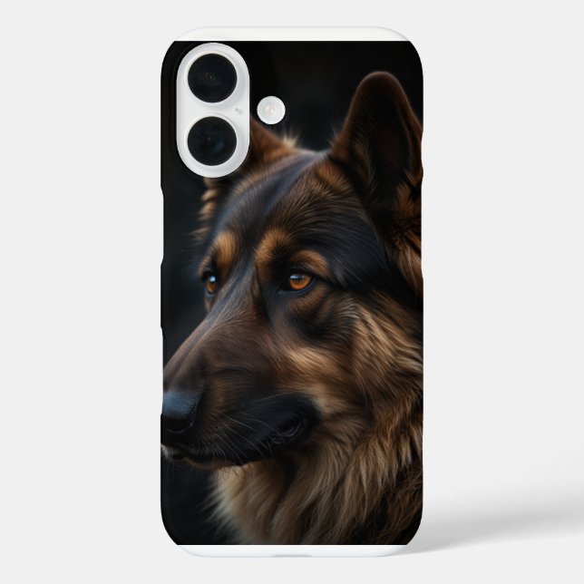  German Shepherd fur Case-Mate iPhone Case (Back)