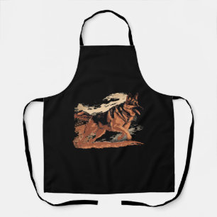 German Shepherd, German Shepherd owner, GSD dogs Apron