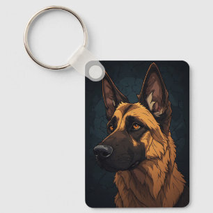 🐕 German Shepherd Gifts For Pet Owners 🐕 Key Ring