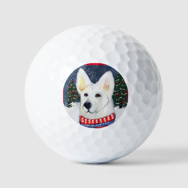 German Shepherd     Golf Balls (Front)