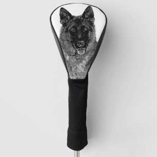 German shepherd golf club cover