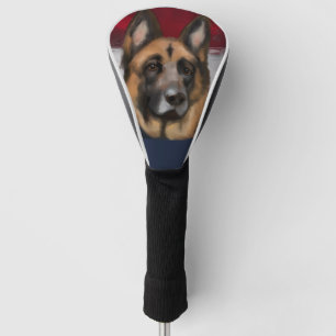 German Shepherd     Golf Head Cover