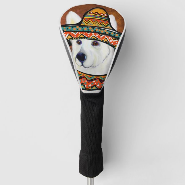 German Shepherd          Golf Head Cover (Front)