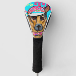 German Shepherd Golf Head Cover