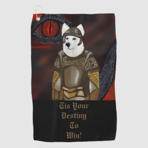 German Shepherd Golf Towel