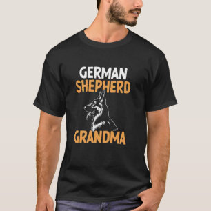 German Shepherd Grandma Funny German Shepherd Dog T-Shirt
