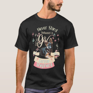 German Shepherd Graphic For Puppy Dog T-Shirt