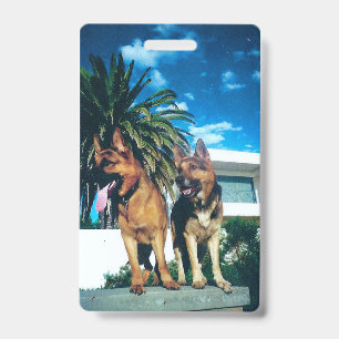 german shepherd group ID badge