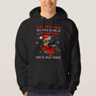 German Shepherd GSD Just Remember The True Spirit  Hoodie