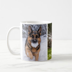 German Shepherd GSD Photo Name Coffee Mug