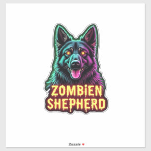 German Shepherd GSD Shep Zombie Dog Halloween Esse