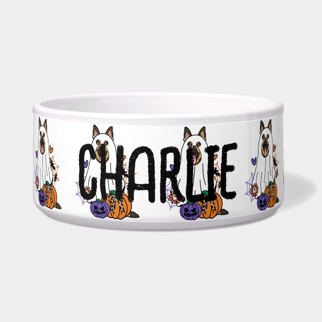 German Shepherd Halloween Ghost Dog (Front)
