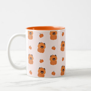 German Shepherd Halloween Two-Tone Coffee Mug
