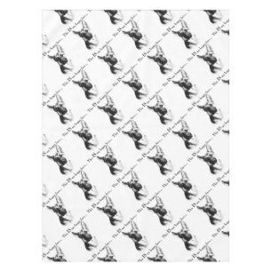 German Shepherd Happy Face Tablecloth