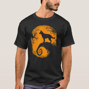German Shepherd Harvest Moon T-Shirt